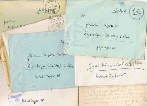 Lot field post NCO Luftwaffe Flak-Abteilung 354 Italy