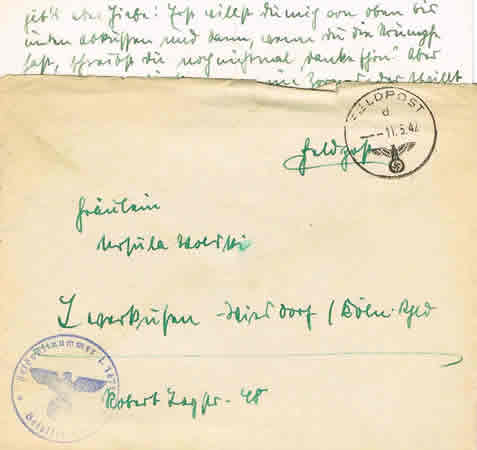 Lot field post NCO Luftwaffe Flak-Abteilung 354 Italy - Image 3