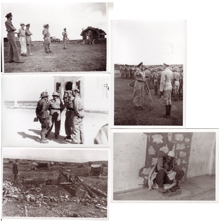 Lot 5 war reporter photos Luftwaffe Africa Corps
