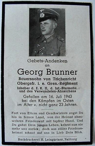 Obergefreiter Infantry 1943 Eastern Front EK2