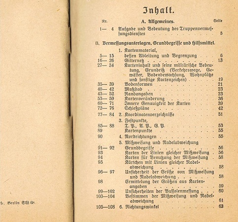 H.Dv.141/1 Truppen vermessungsdienst 1941 Artillery - Image 3