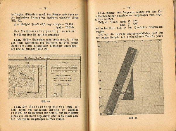 H.Dv.141/1 Truppen vermessungsdienst 1941 Artillery - Image 5