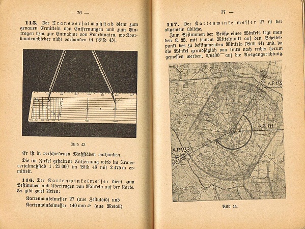 H.Dv.141/1 Truppen vermessungsdienst 1941 Artillery - Image 6