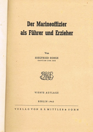Kriegsmarine Der Marineoffizier als Führer und Erzieker 1943 - Image 2
