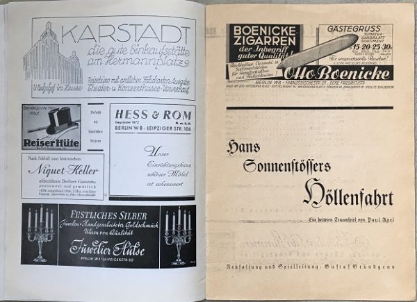 Staats-Theater Berlin Schauspielhaus Gendarmenmarkt programm - Image 4