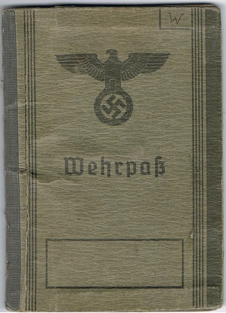 Wehrpass 1940 masseur Augsburg