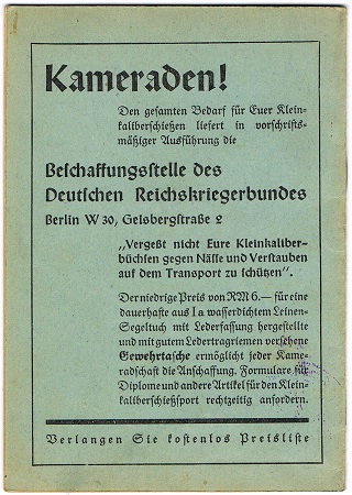 Memberships pass Kiefhäuserbund Selb 1936 #2 - Image 4