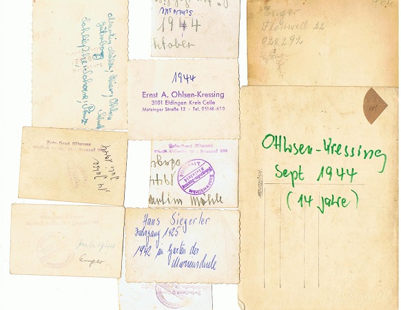 Pass and photos musician Unteroffizier Vorschule 1944 - Image 4