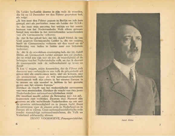 NSB propaganda booklet de veertiende december 1941 - Image 3