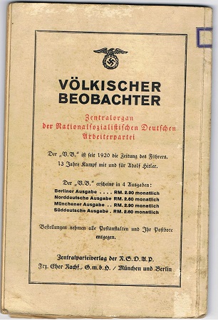 NSDAP party programm 1934 Das Programm der NSDAP - Image 3