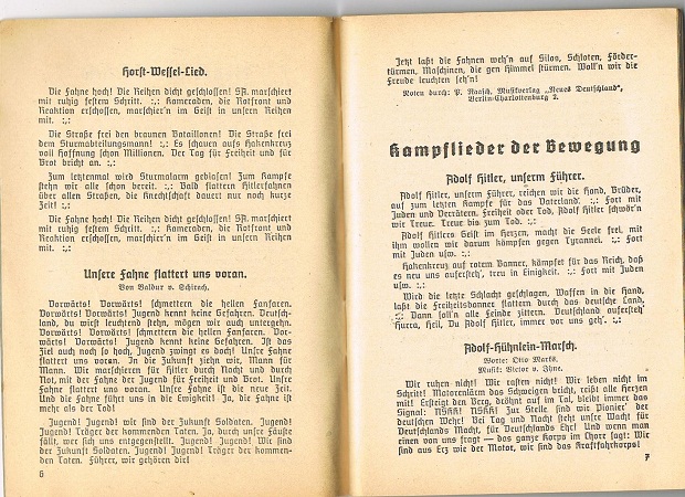 NSDAP Gau Saarpfalz song book 1940 - Image 3