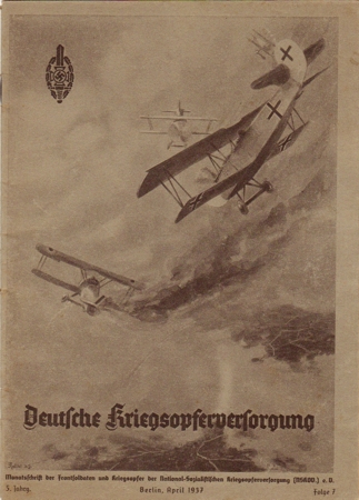NSKOV journal war casualties organisation April 1937