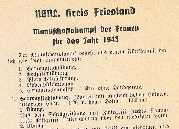 NSRL women sports contest regulations 1943 - Image 2