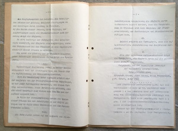 Notarial act Ludwigshafen 1939 sale of farmland - Image 4