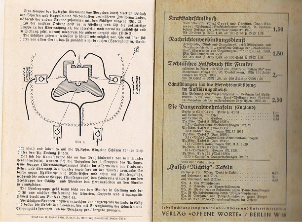 Panzer-Kampfwagenbuch 1940 Offene Worte Berlin - Image 7
