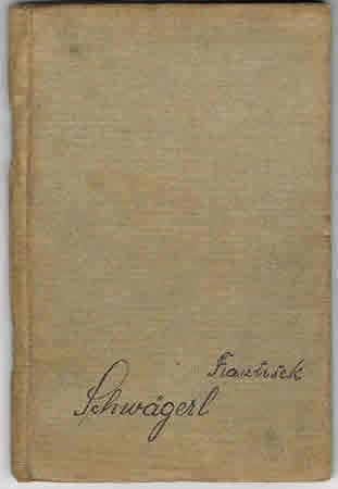 Czech military pass 1933