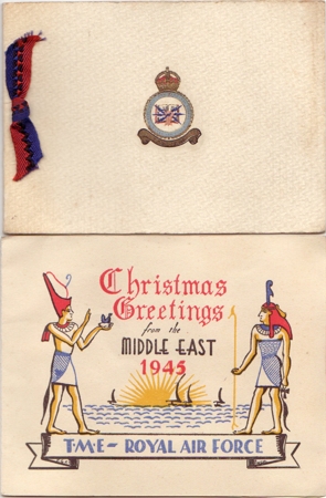RAF Cpl. radio engineer Egypt documents insignia etc. 1938-1946 - Image 5