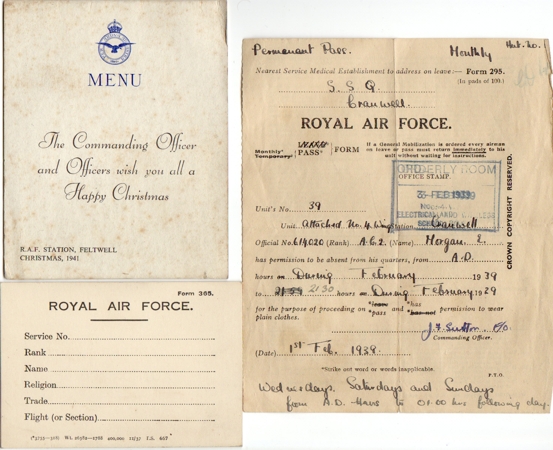 RAF Cpl. radio engineer Egypt documents insignia etc. 1938-1946 - Image 7
