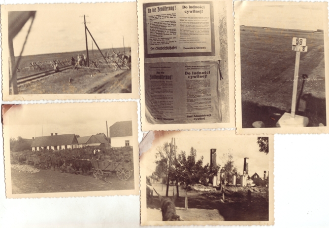Lot 14 photos Wehrmacht Poland 1939 - Image 2