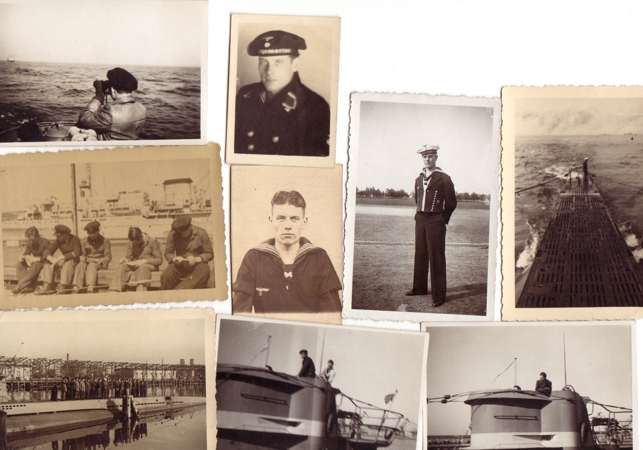 Lot 28 photos U-Boat crew member U-Boot - Image 3
