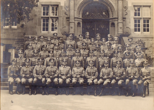 Large photo Polizeischule Freiburg 1942 Gendarmerieschule - Image 2
