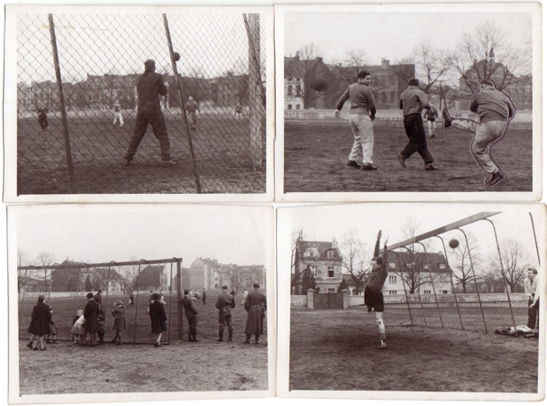 Lot 16 photos football match Luftwaffe 1940 - Image 2