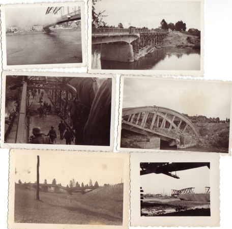 Lot six photos destroyed bridges