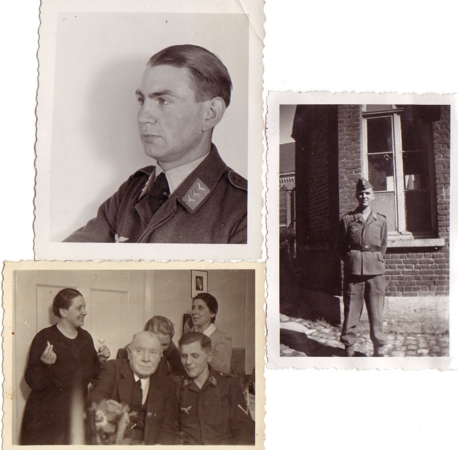 Lot 9 uniform photos Unteroffizier Luftwaffe - Image 2