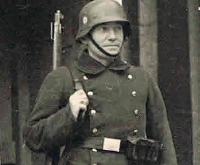 Large photo SS or police guard - Image 2