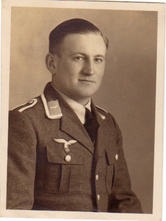 Portrait photo NCO Luftwaffe Halberstadt