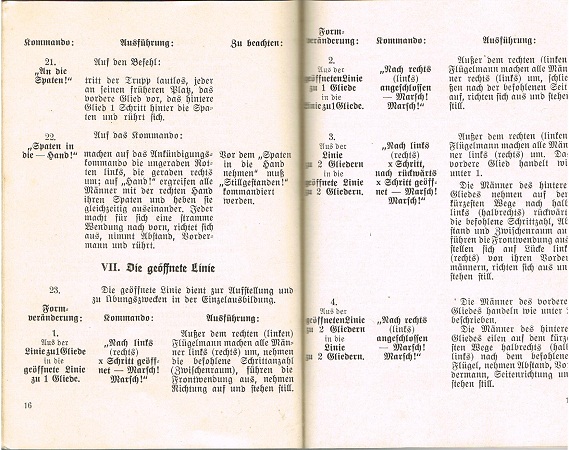RAD Dv.1 marching manual Ordnungsübungen 1936 - Image 4