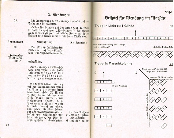 RAD Dv.1 marching manual Ordnungsübungen 1936 - Image 5