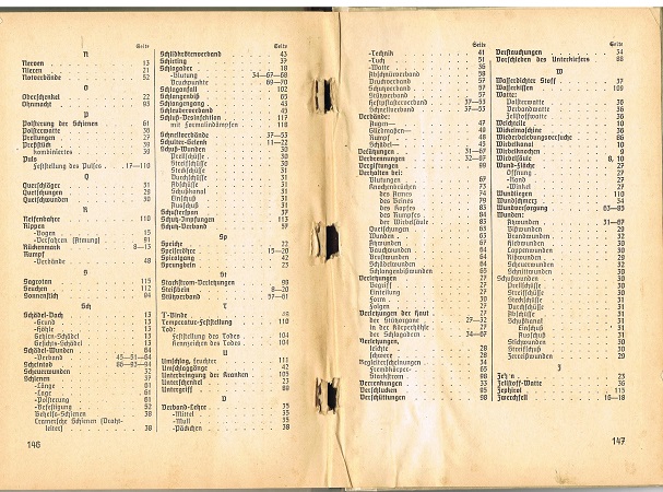 DRK Red Cross manual Amtliches Unterrichtsbuch Erste Hilfe 1943 - Image 5
