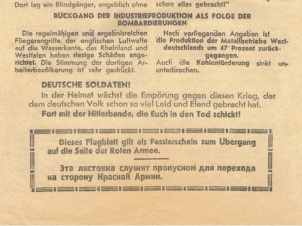 Russian leaflet for soldiers Was geht in Deutschland vor? - Image 4