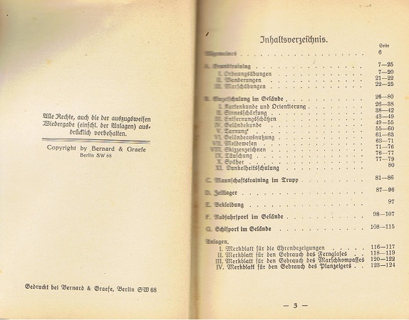 SA manual SA Sport-Abzeichen Sport im Gelände Teil I 1936 - Image 3