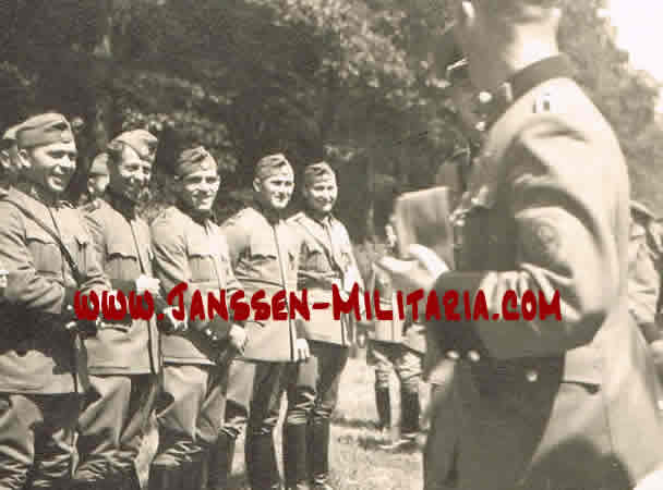 Lot 10 photos policeman Polizei Waffen-SS Poland Russia 1939-42 - Image 6