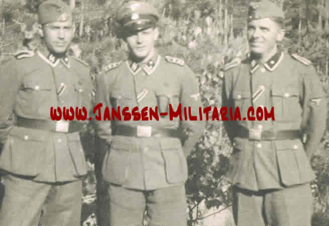 Lot 10 photos policeman Polizei Waffen-SS - Image 3