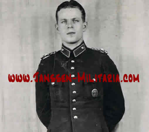 Lot 10 photos policeman Polizei Waffen-SS - Image 4