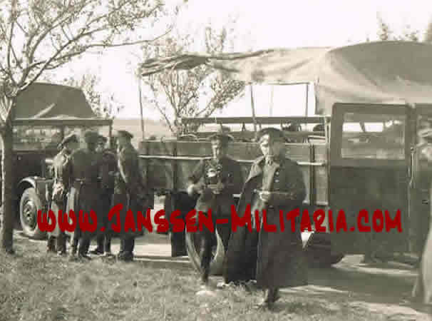 Lot 10 photos policeman Polizei Waffen-SS - Image 7