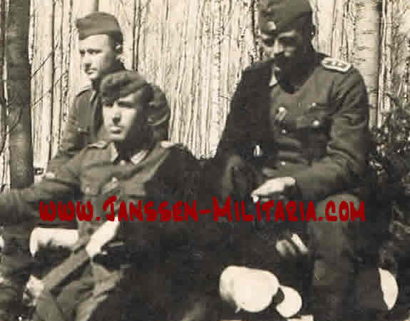 Five photos Waffen-SS police unit France Russia 1940-1942 - Image 5