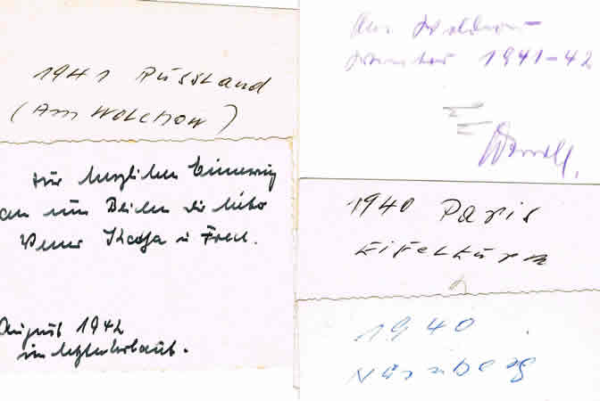 Five photos Waffen-SS police unit France Russia 1940-1942 - Image 7