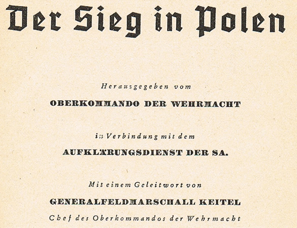 Der Sieg in Polen Oberkommando der Wehrmacht 1940 - Image 4