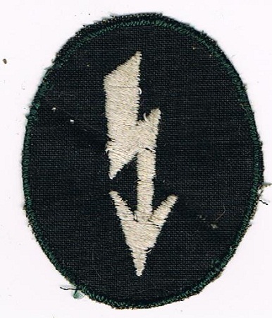 Sleeve trade badge signaller wireless operator Infantry #2