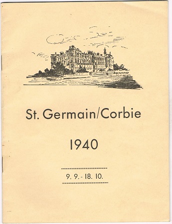 Book Wehrmacht course St.Germain Corbie Paris France 1940