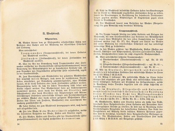 H.Dv.131 Standortdienst-Vorschrift 1939 - Image 4