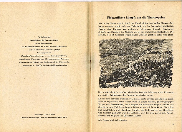 Kriegsbücherei der deutschen Jugend Heft 132 Thermopylen - Image 2