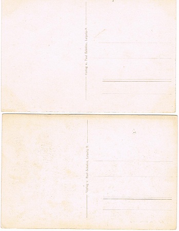 Two post cards Auf dem Vormarsche / Schwieriges Gelände - Image 2