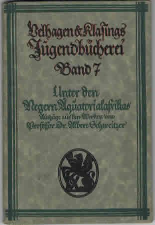 Unter den Negern Aquatorialafrikas Jugendbücherei 1928