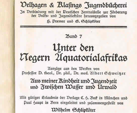Unter den Negern Aquatorialafrikas Jugendbücherei 1928 - Image 2
