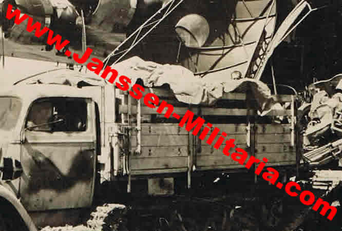 Press photo unloading Messerschmitt Me323 Gigant Africa Corps - Image 3